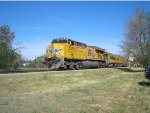 UP 5290 brought the excursion train down the branch